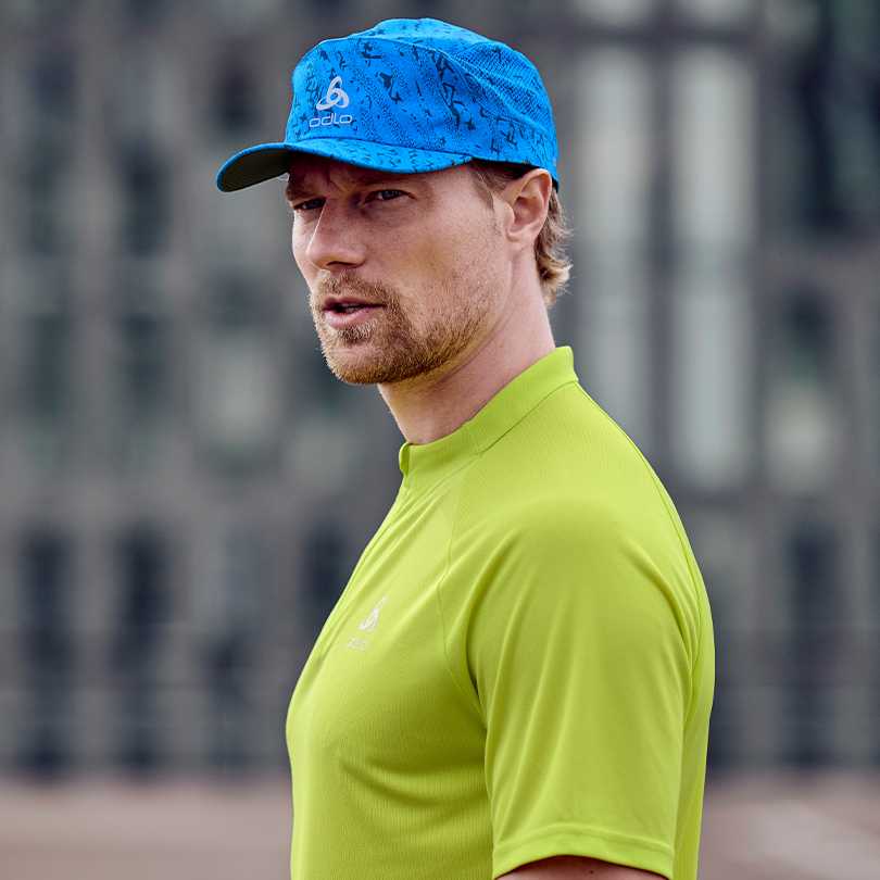 A man wearing a cap