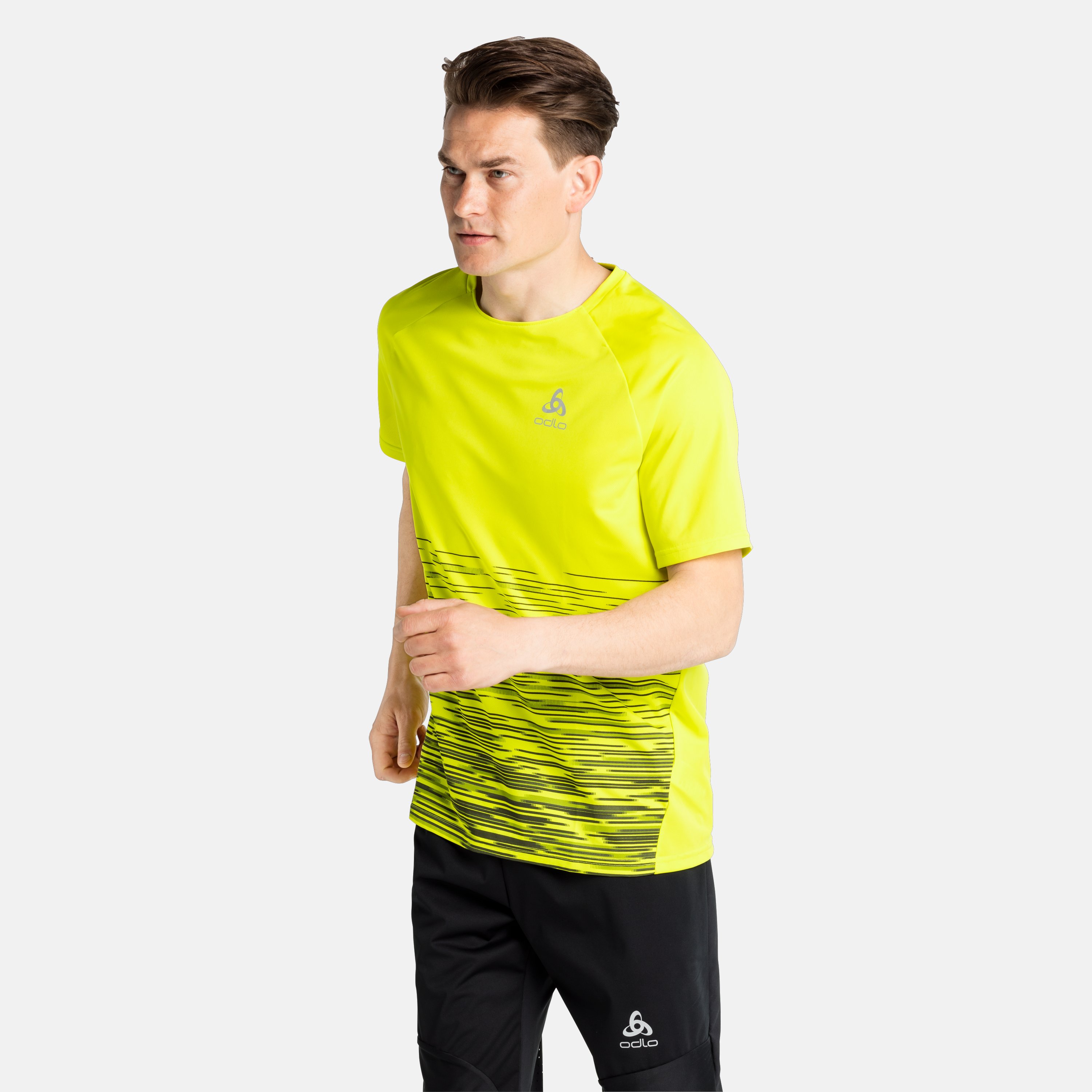T-shirt de running Essential Print pour homme