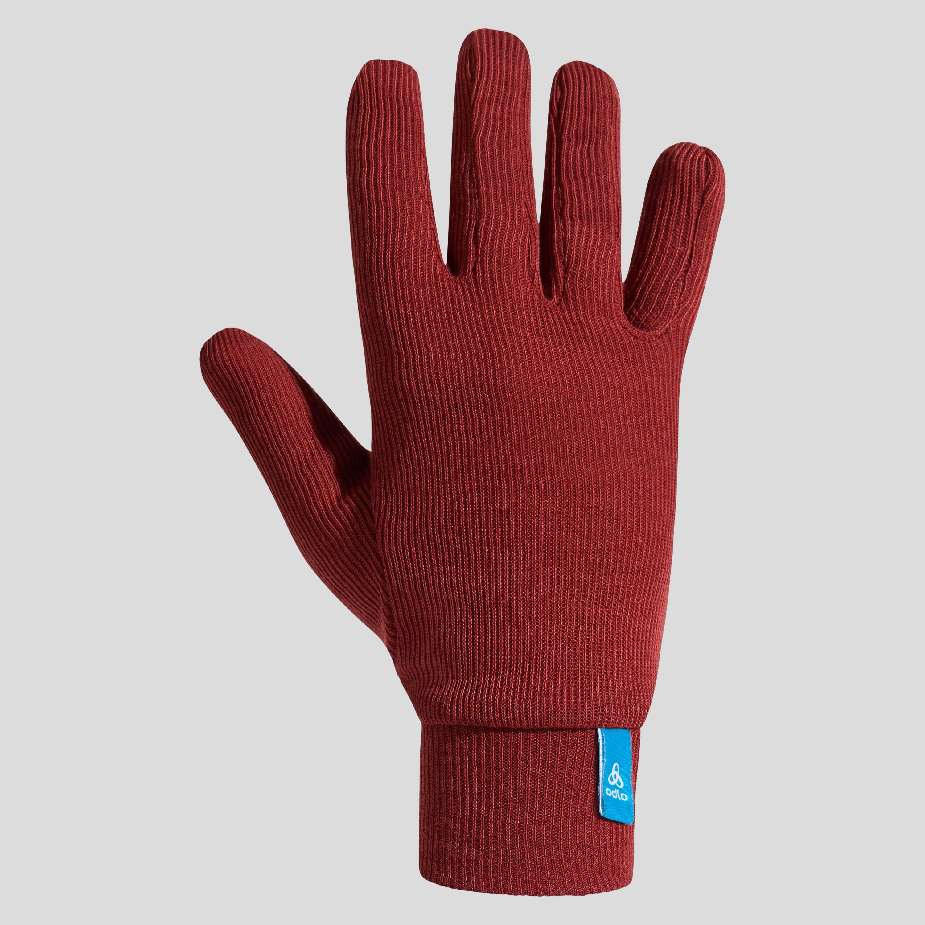 ODLO Active Warm Handschuhe für Kinder, L, rot