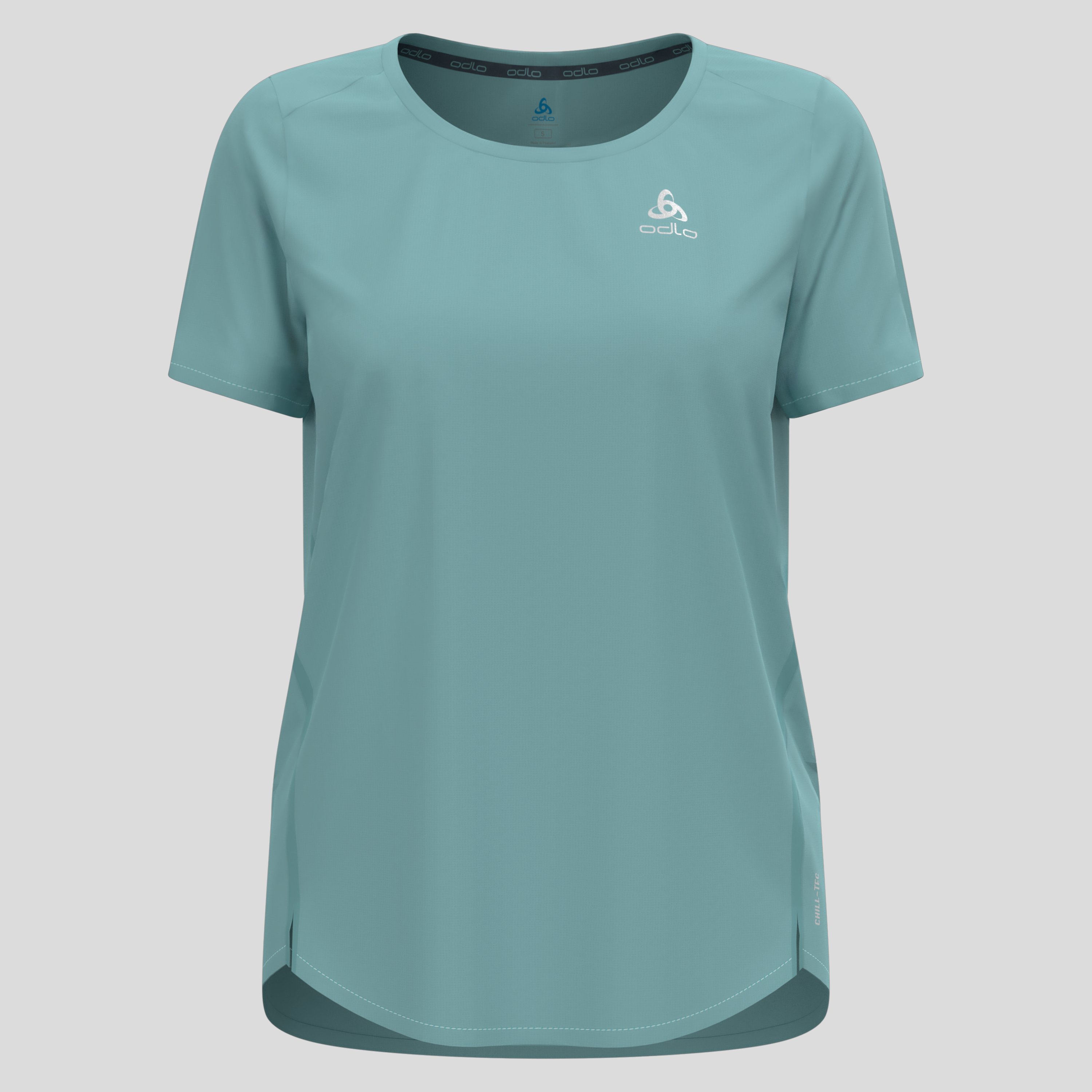 Odlo T-shirt Zeroweight Chill-Tec pour femme, XL, vert