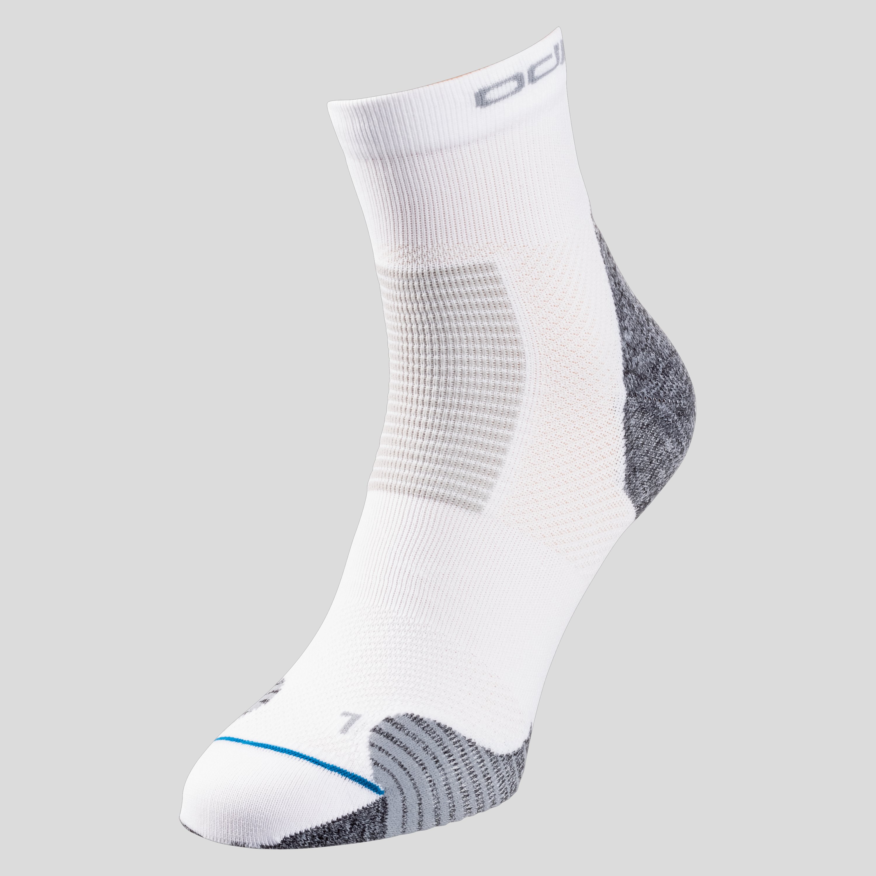 ODLO Ceramicool Stabilizer Socken, 36-38, weiss
