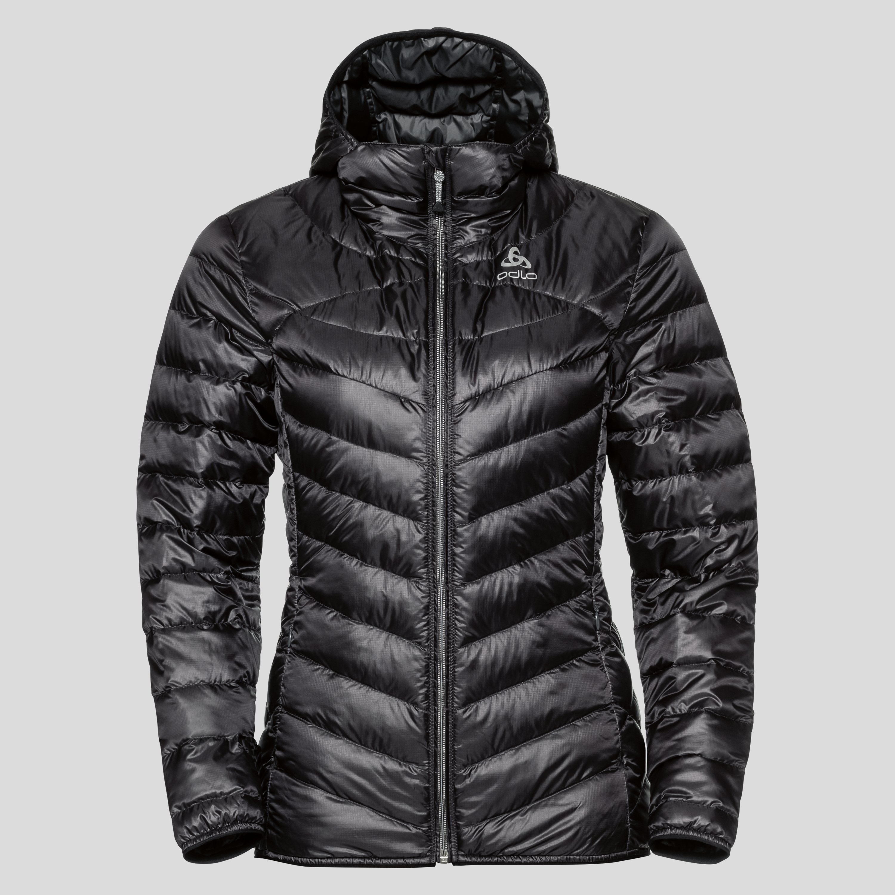 ODLO Gefütterte Hoody Cocoon N-Thermic Warm Jacke für Damen, XL, schwarz