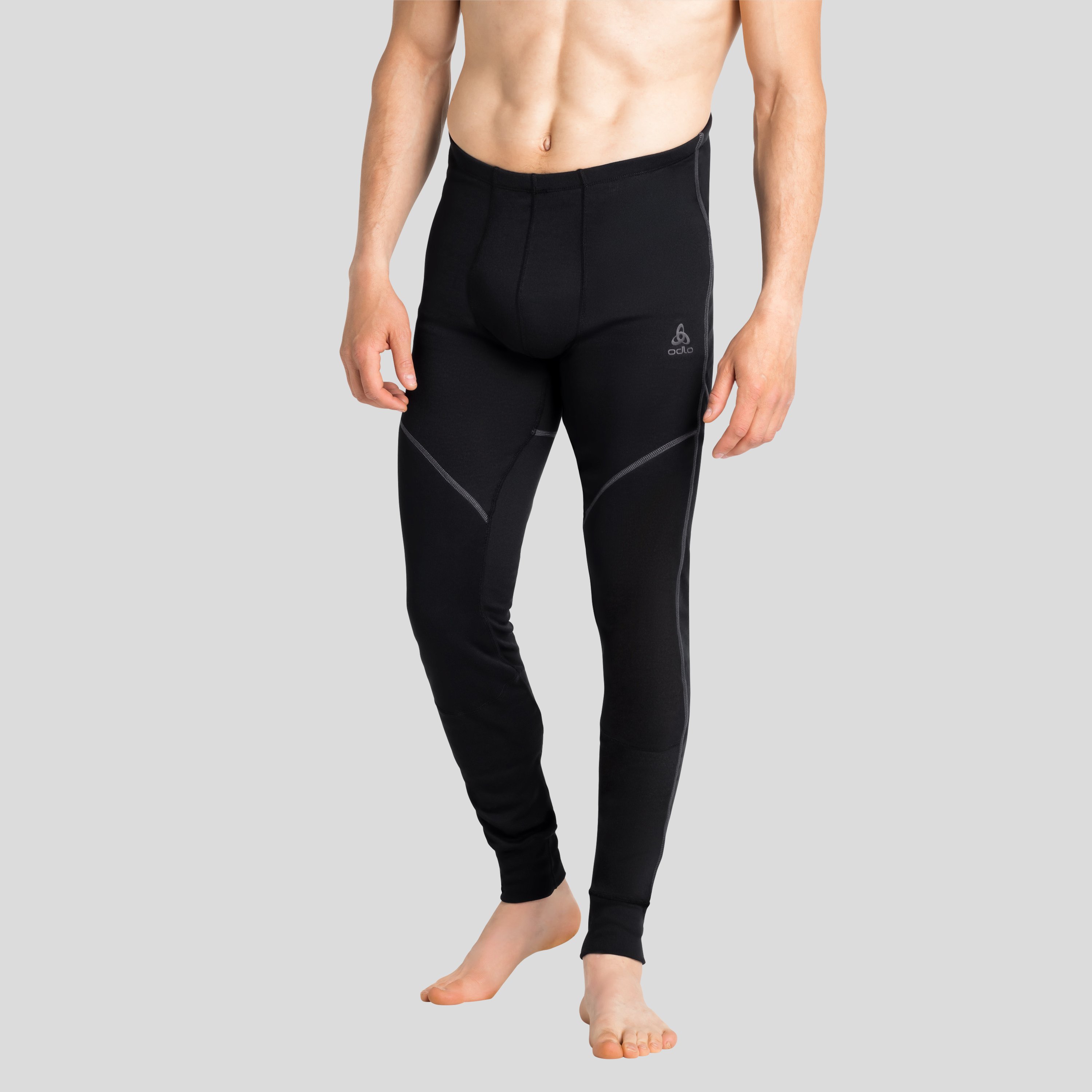 ODLO Active X-Warm Base Layer Pants für Herren, S, schwarz