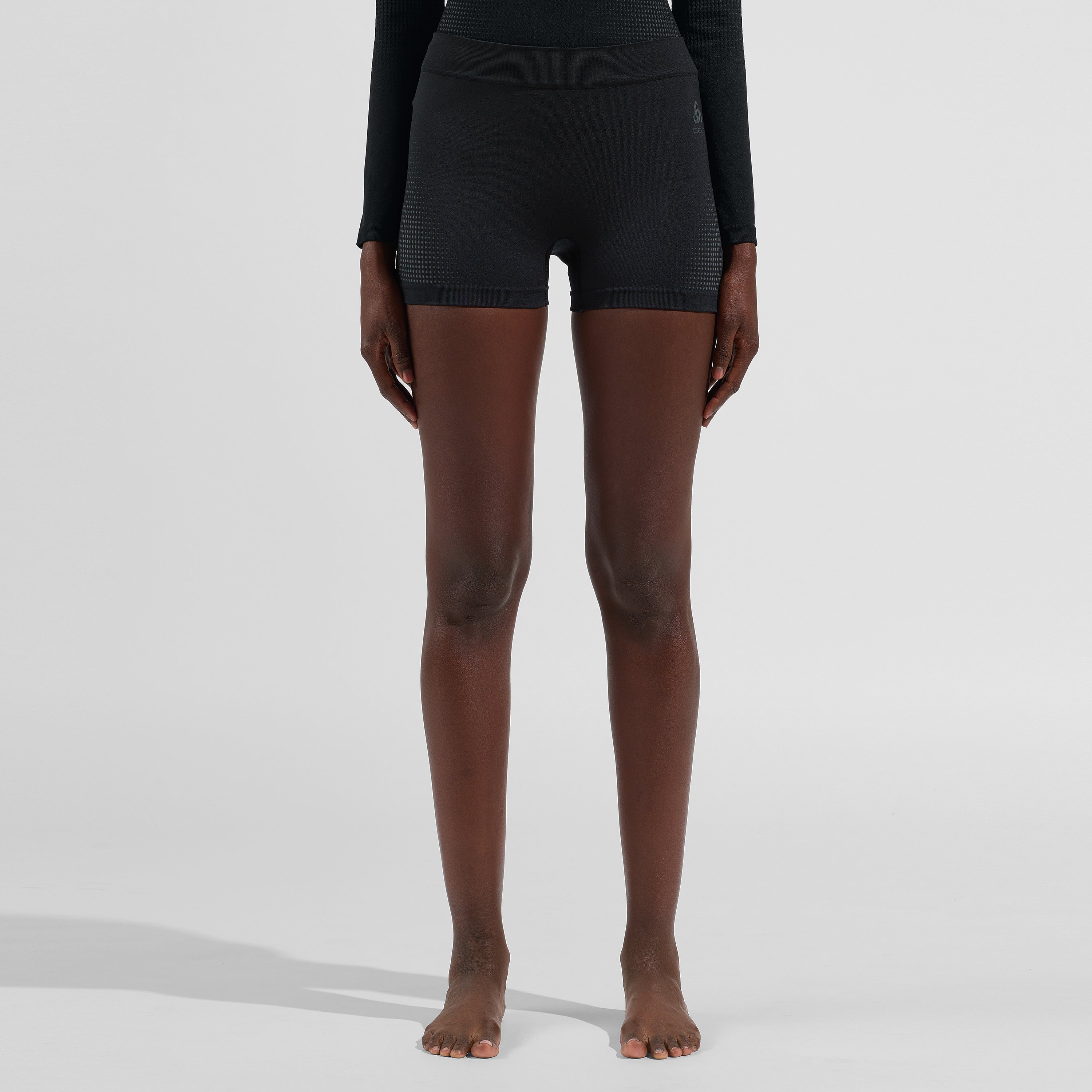 ODLO Performance Warm Sport-Panty für Damen, XL, schwarz