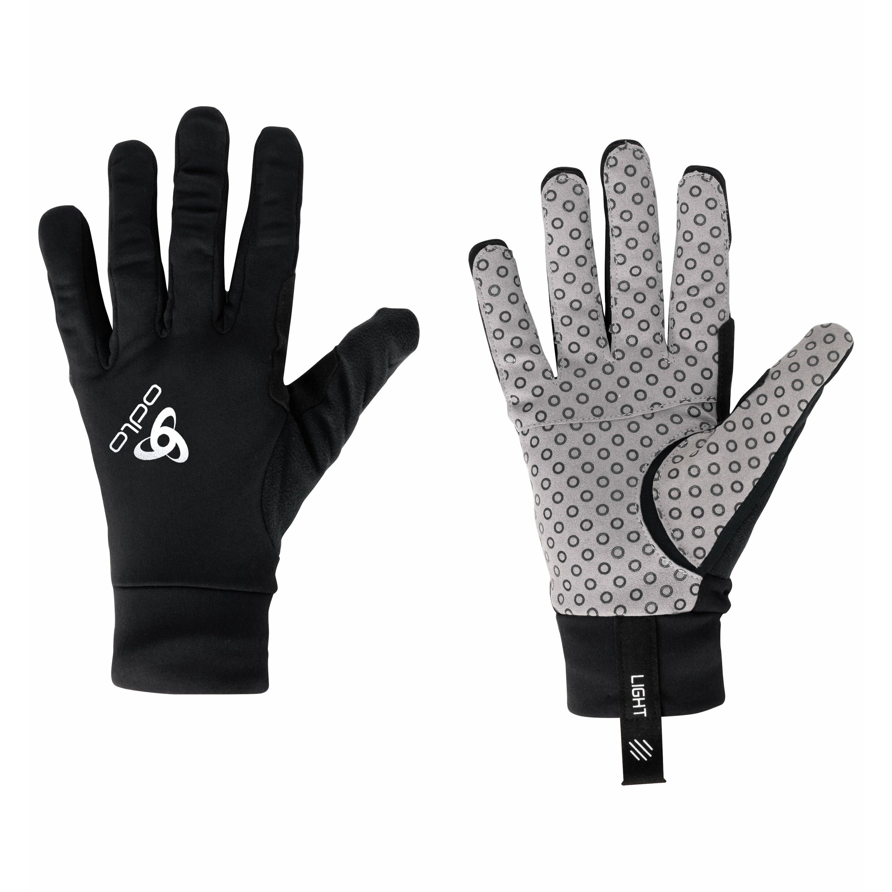 ODLO Aeolus Light Handschuhe, L, schwarz