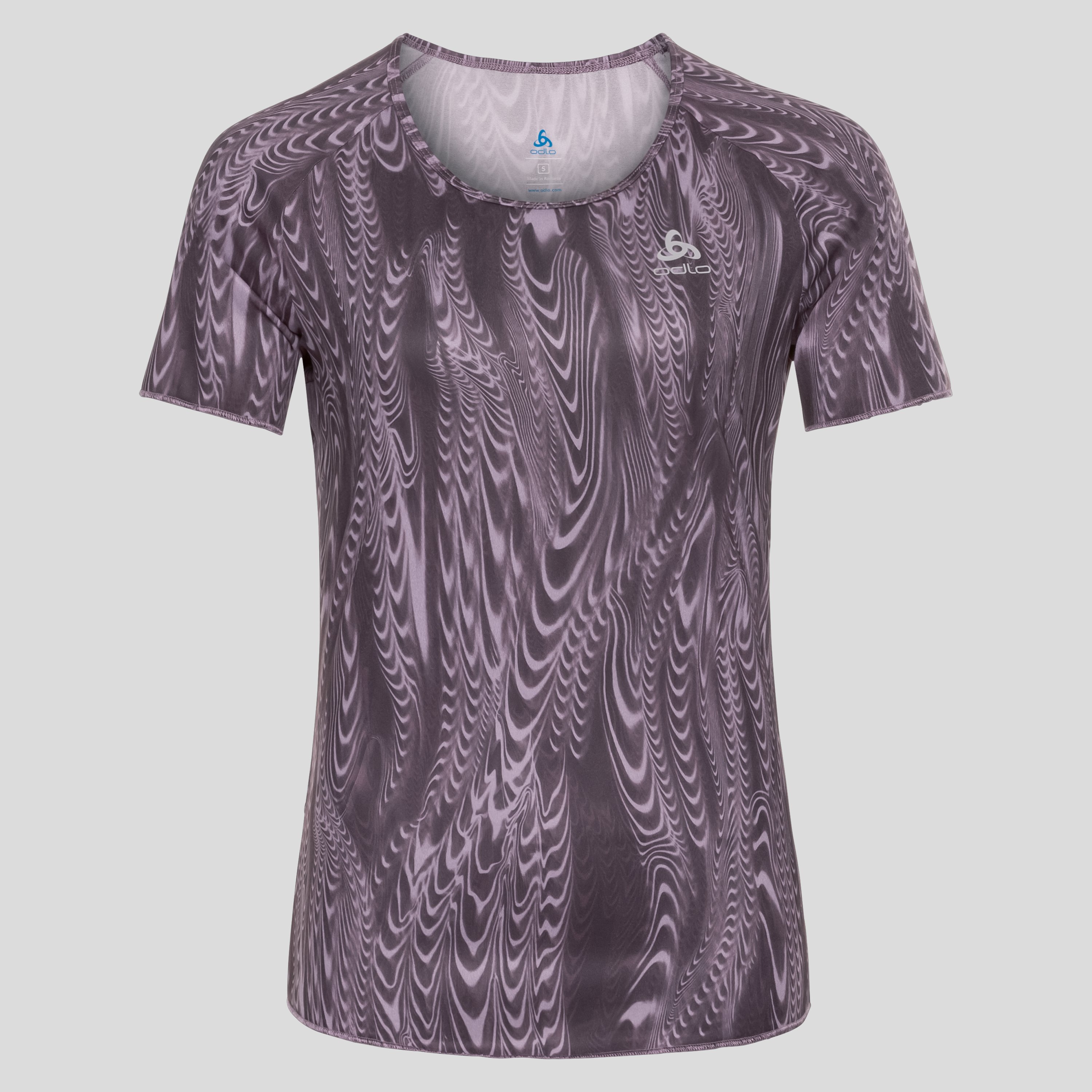 ODLO Run Easy print T-Shirt für Damen, M, violet