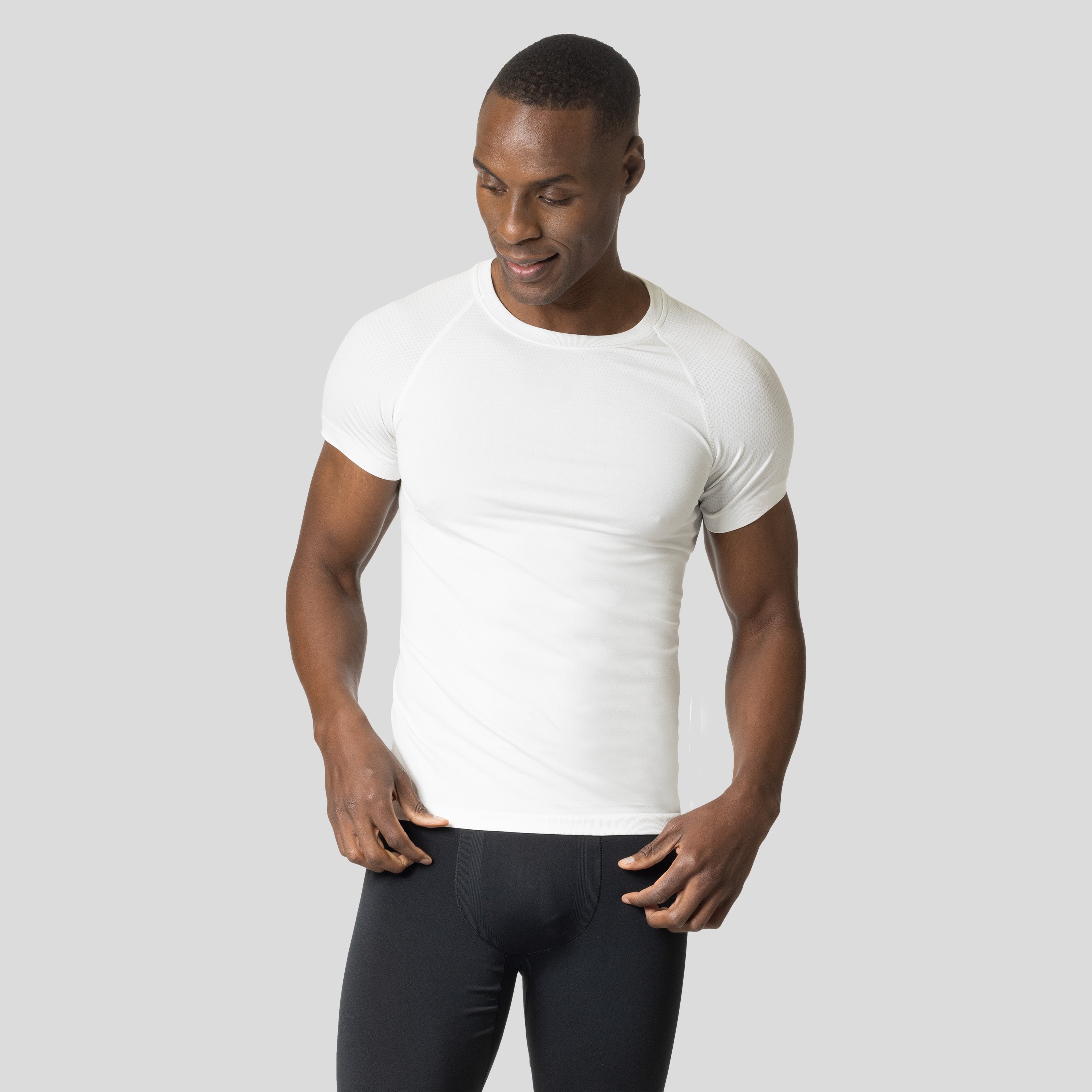 ODLO Performance Light T-Shirt für Herren, XL, weiss