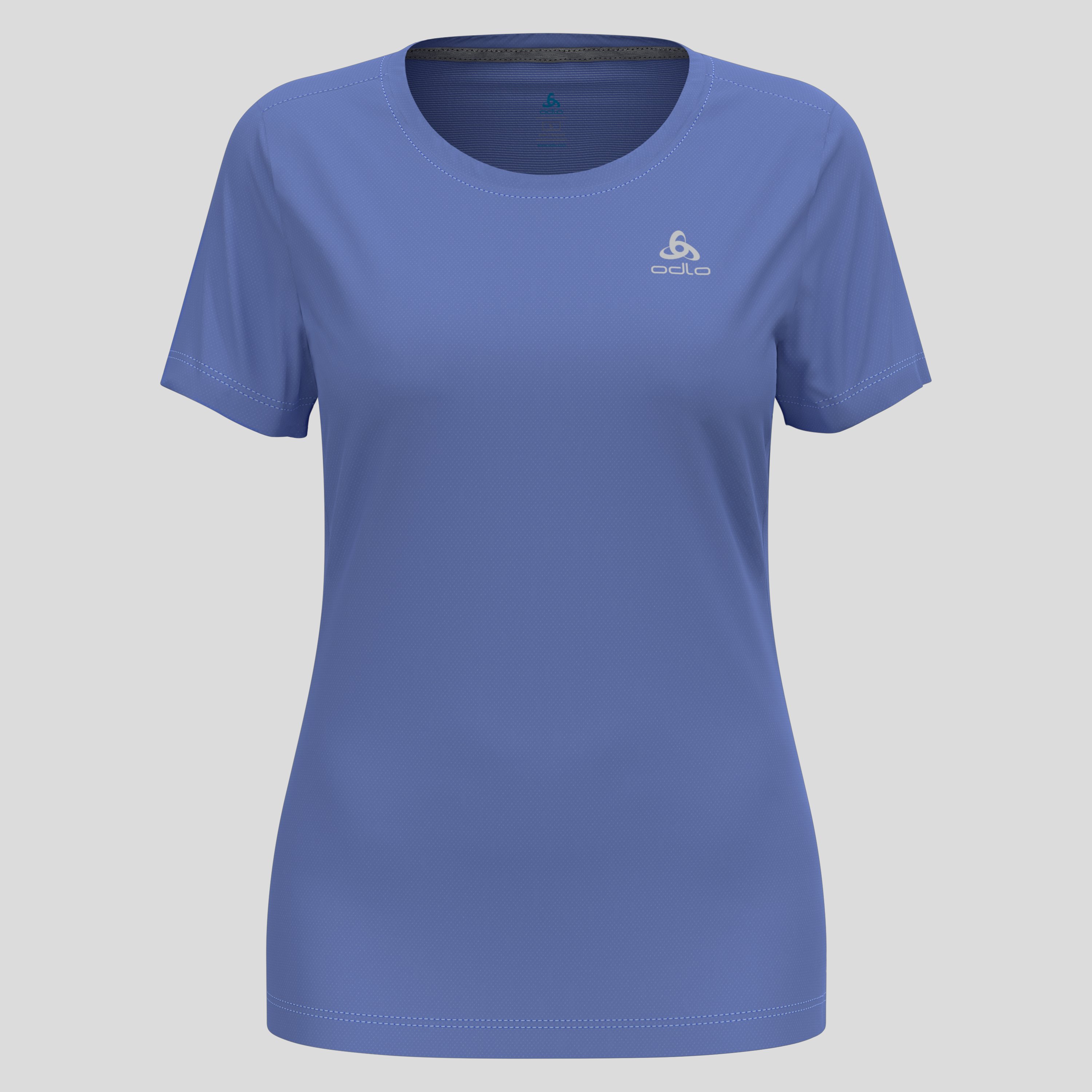 Odlo T-shirt F-Dry pour femme, XL, bleu clair