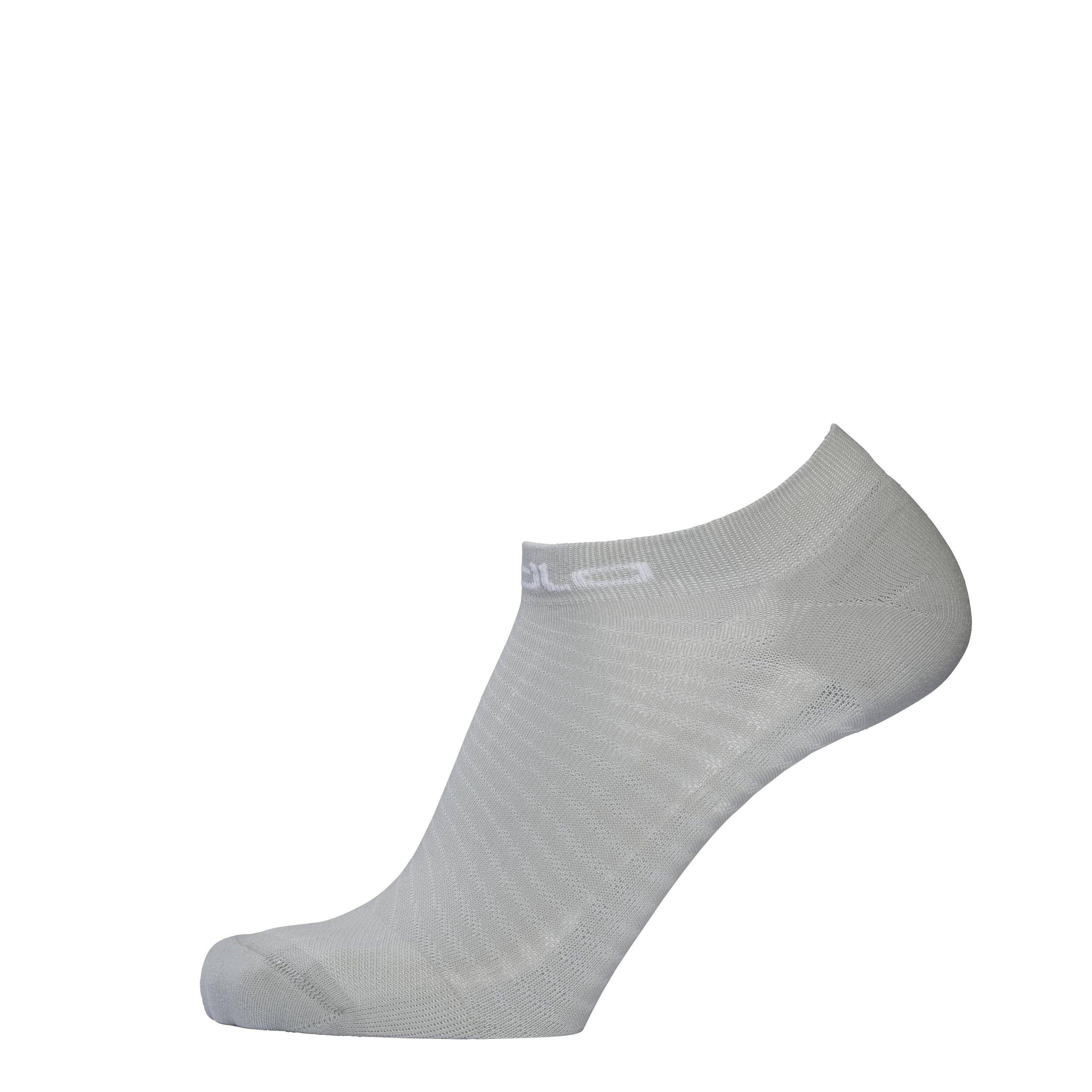 ODLO Ceramicool Sneaker-Socken für Damen, 45-47, weiss