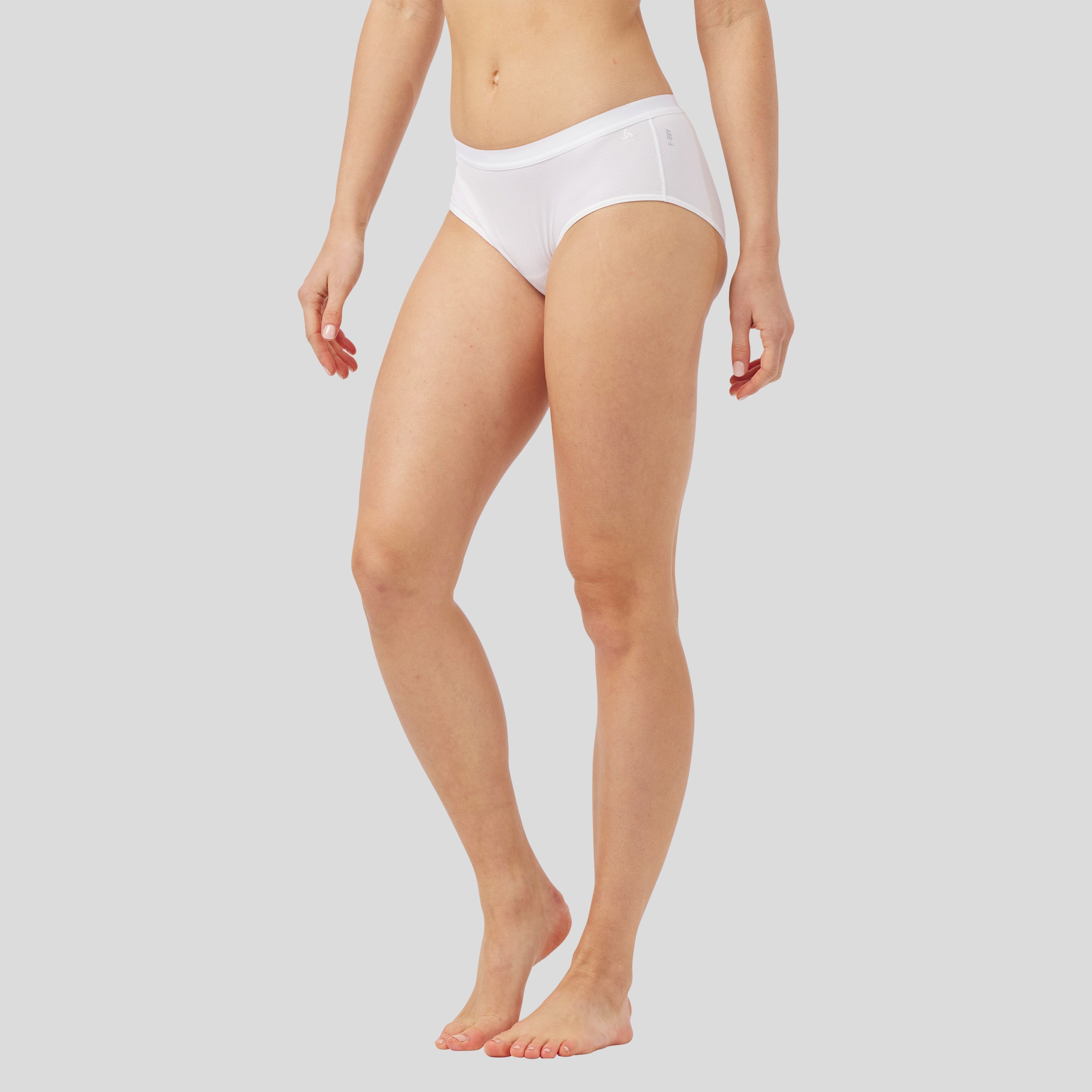ODLO Active F-Dry Light Sportunterwäsche Panty für Damen, XS, weiss