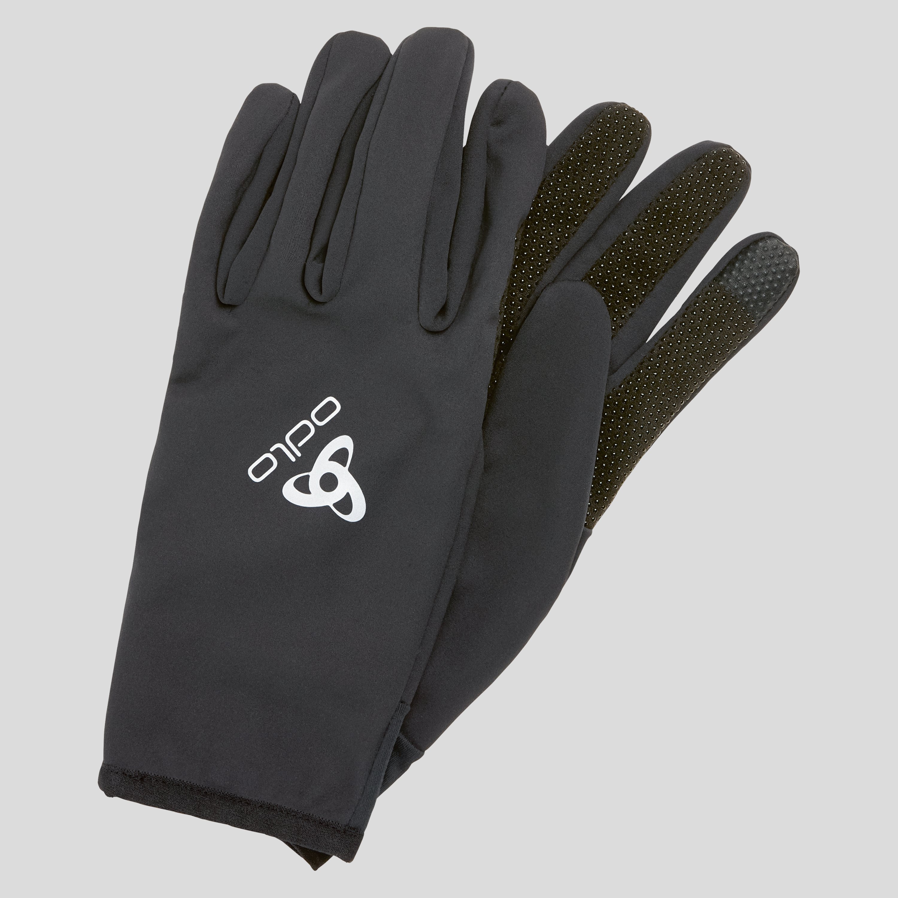 ODLO Ceramiwarm Grip Handschuhe, S, schwarz