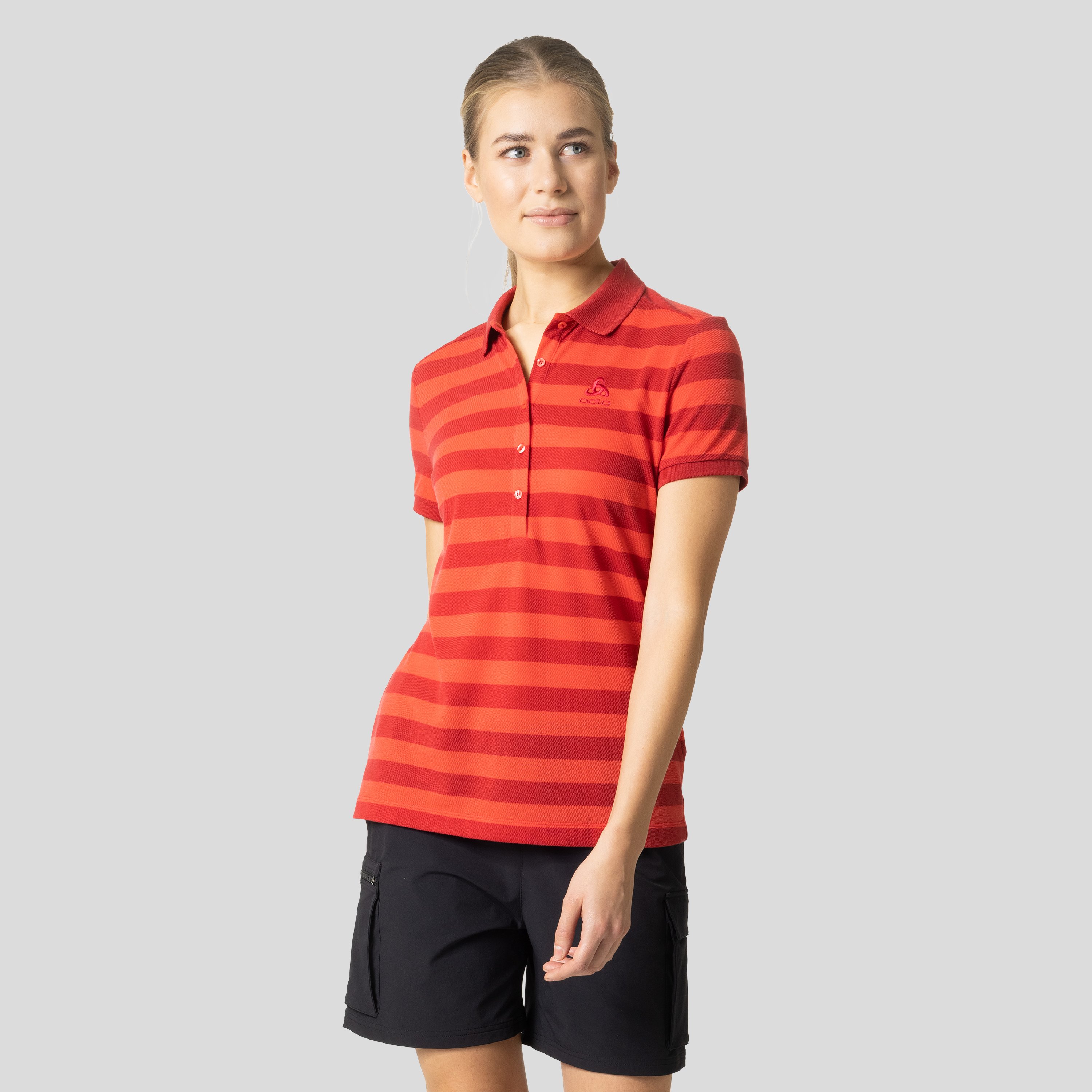 ODLO Concord Poloshirt für Damen, XS, rot